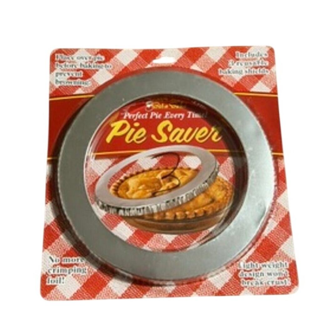 Pie Saver Pie Crust Shield Ring Reusable Aluminum Edge Protector Baking